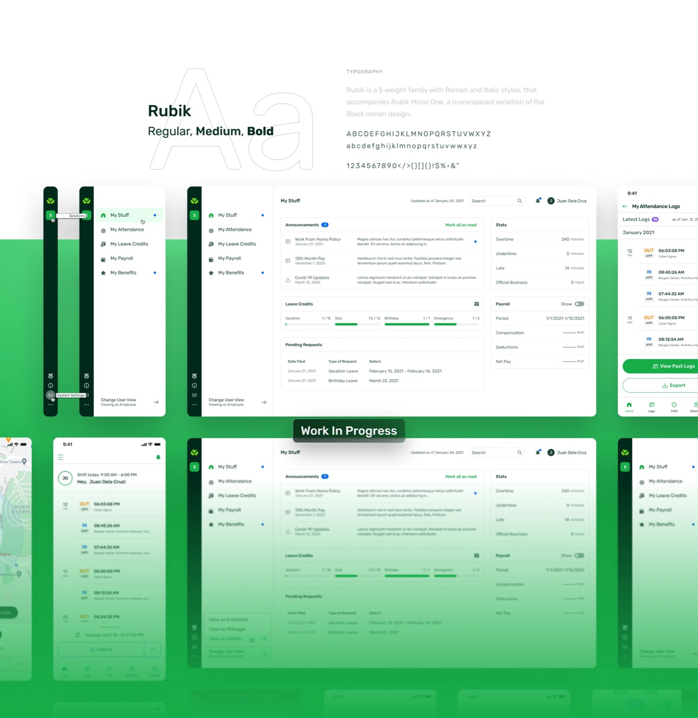 Additional design artifacts from the project.